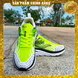 [HOT] Giày Chạy Bộ Newsun 2024 Màu Xanh Dạ Quang Viền Đen