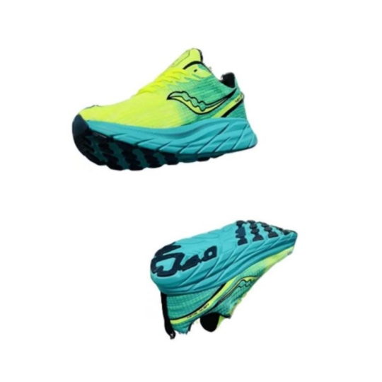 Giày Chạy Bộ Tập Thể Dục Tập Thể Thao Tập Chạy Tập Gym Đi Chơi Nam Nử Newsun Màu Xanh Viền Đen 