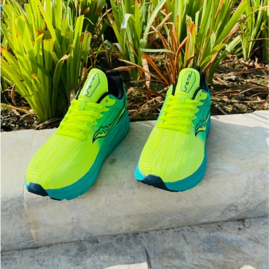 Giày Chạy Bộ Tập Thể Dục Tập Thể Thao Tập Chạy Tập Gym Đi Chơi Nam Nử Newsun Màu Xanh Viền Đen 